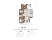 3室2厅2卫（116平）